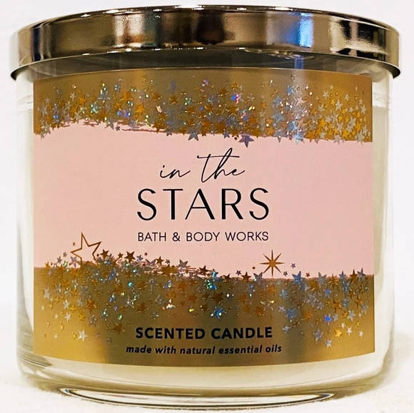 Bath & Body Works IN THE STARS Large Scented 3-Wick Candle 14.5 oz - Picture 1 of 2
